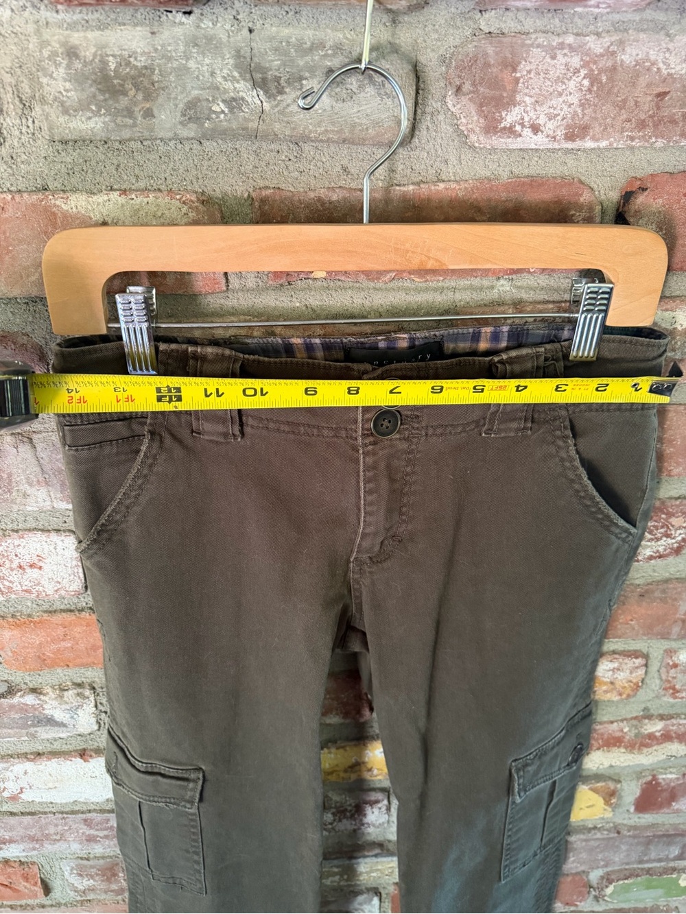 Sanctuary Cargo Pants in Olive Green - Picture 10 of 12